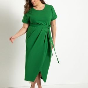 ELOQUII Wrap skirt MAXI  dress